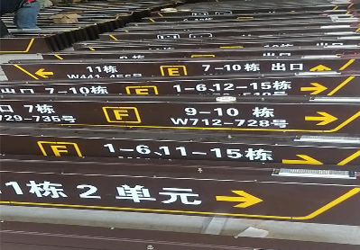 叙永广告标识中，常见的几种安装方式。